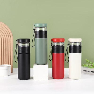 Premium Stainless Steel Tea Infuser Thermos Cup - Ideal for Office or Gifting