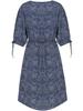 LIGHTWEIGHT WOMEN' DRESS WITH PUNCHED SLEEVES