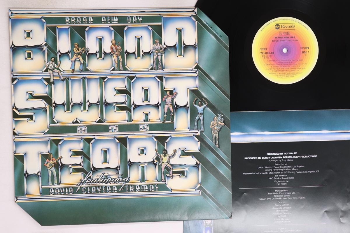 

LP Record BLOOD SWEAT TEARS DAVID CLAYTON Brand New Day YX8120ABPROMO ABC 197 Japan Jazz Used