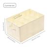 Japanese Style Cotton Linen Clothes Organizer With Dividers For Drawer Storage And Closet Use