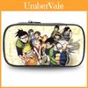 Bolsa de Armazenamento de Papelaria de Camada Única com Estampa de Personagem de Anime Naruto para Uso Escolar e de Escritório