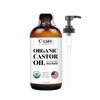 Saç İyileştirme & Kök Onarımı Güçlendirici Bakım için Organik Hint Yağı Saç Büyütme Serumu 100ml