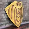 The "Soldier Boy" Wooden Shield Superhero Roleplay Shield Comic Cosplay Shield Replica Best For Gift