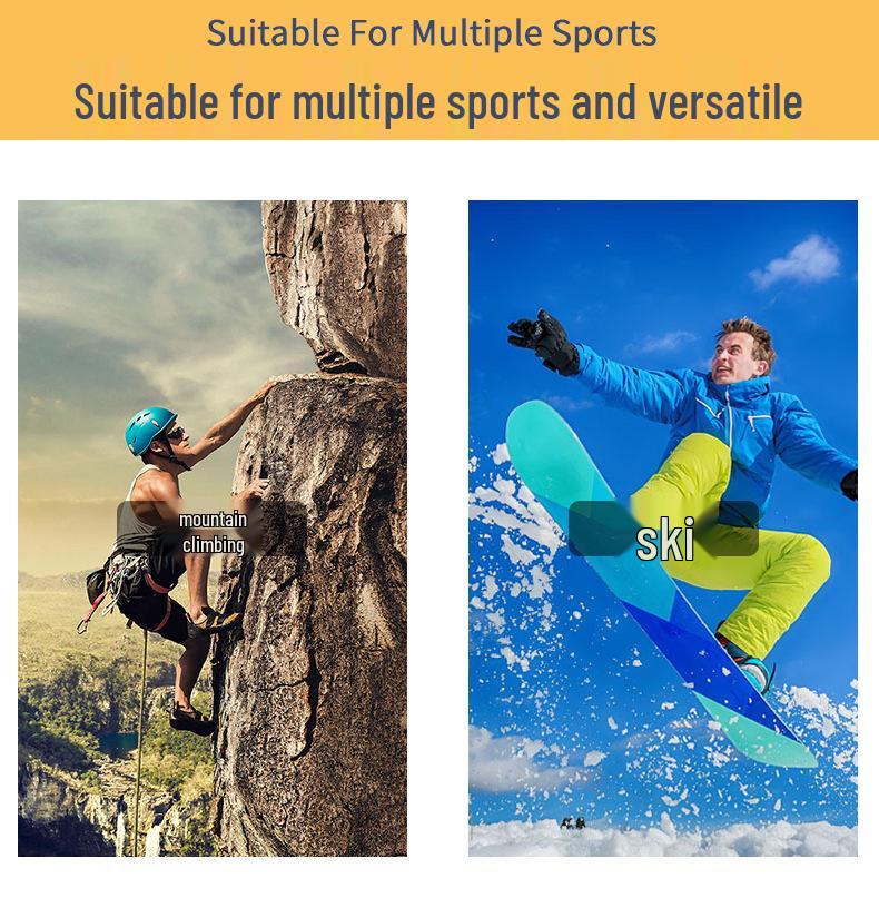 Quick-Drying Cross-Border Ski Socks for Men & Women - Terry Sports & Mountaineering Socks, Towel Bottom Snow Socks