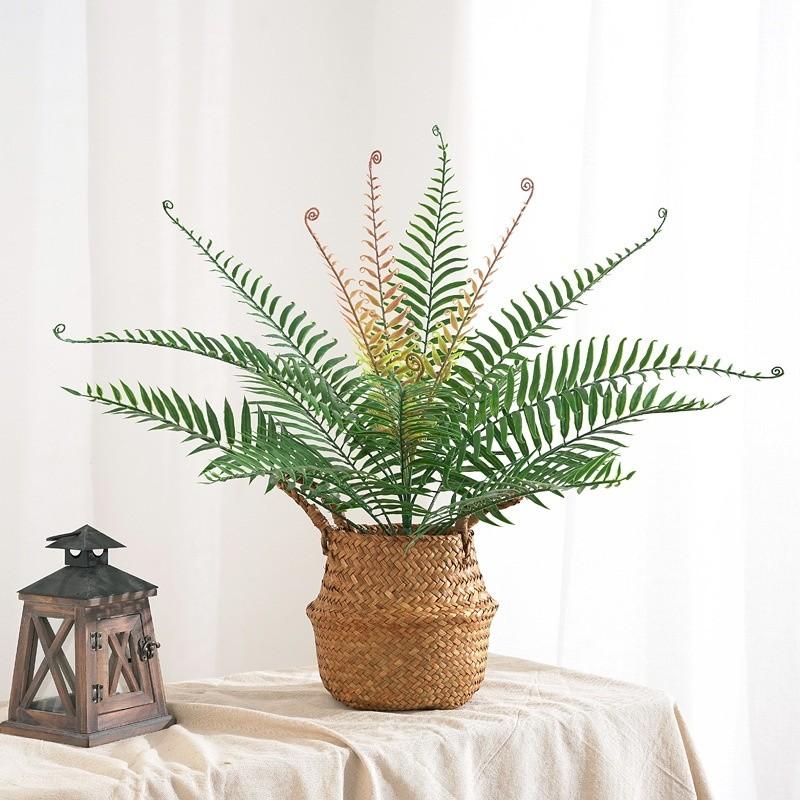 Fake Dypsis Lutescens Plant Decor With Plastic Leaves For Wedding And Event Decoration