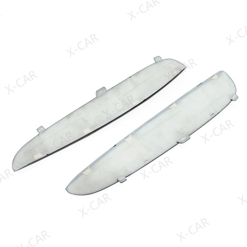 For BMW X6 F16 2015 2016 2017 2018 Front Door Fender Side Trim Vent Leaf Plate Decoration Strip Cover 51768063027