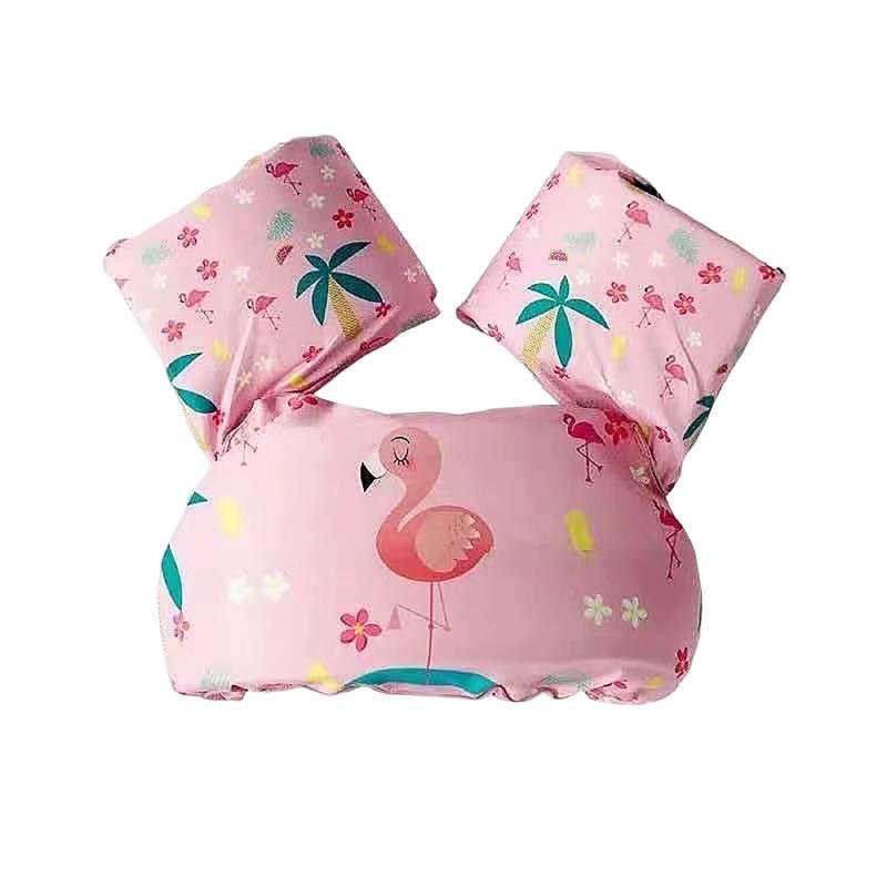 Kids Life Jacket Baby Swimming Arm Bands Float Vest Buoyancy Aid Toddler Tubes Safe And Secure Material, Adjustable Chest Size, Cartoon Design