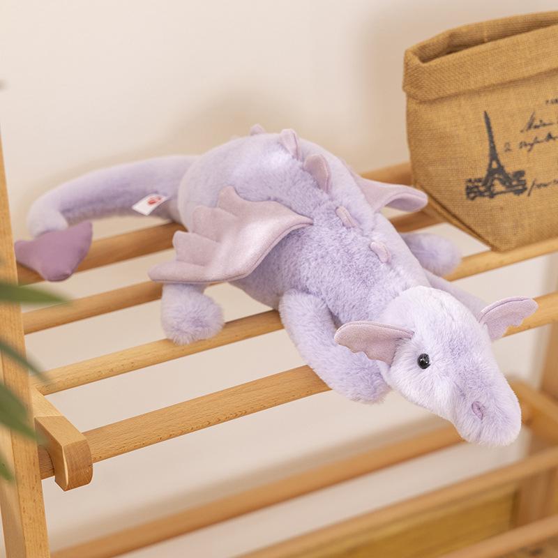 Jely Plush Toy Sky Dragon & Snow Tiger Collection: Soft Cute Snow, Blue & Pink Dragon Plush Toys - Ideal Gift