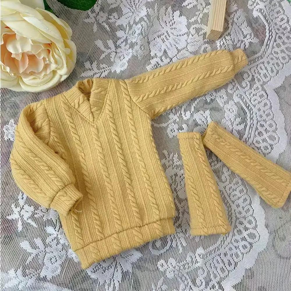 NO DOLL New 30/45/60cm Doll's Clothes for 1/3 1/4 1/6 Bjd Doll Loose Fitting Sweater Diy Girl Toys Dress Up Doll Accessories