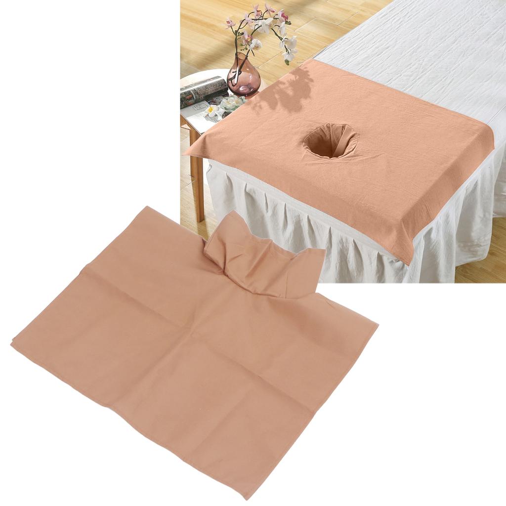 Massage Table Sheet Pure Cotton Simple Washable Professional Beauty Bed Face Sheet for Beauty Salon