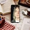 Sänger Kurt Cobain Handyhülle Weich Schwarz Für Samsung S25,S24,S21,S22,S23,S30,Ultra,S20,Plus,Fe,Lite
