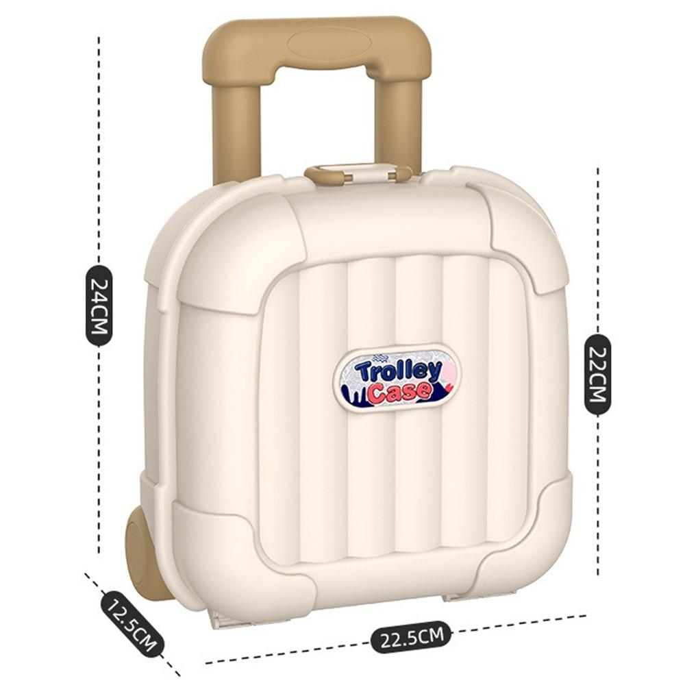 Extendable Handle Trolley Case Multicolor Travel Luggage Organizer Home Organization