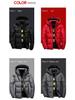 Men's European and American Winter Hooded Business Casual Warm Coat