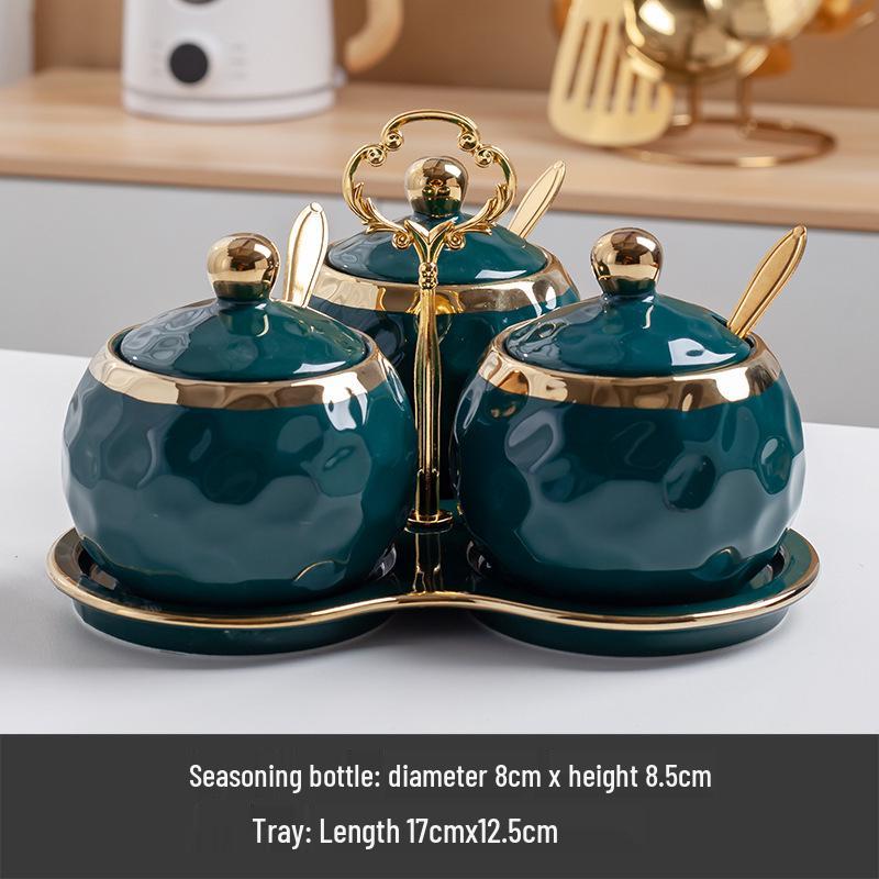 

Скандинавский многофункциональный набор керамических банок для приправ для кухни