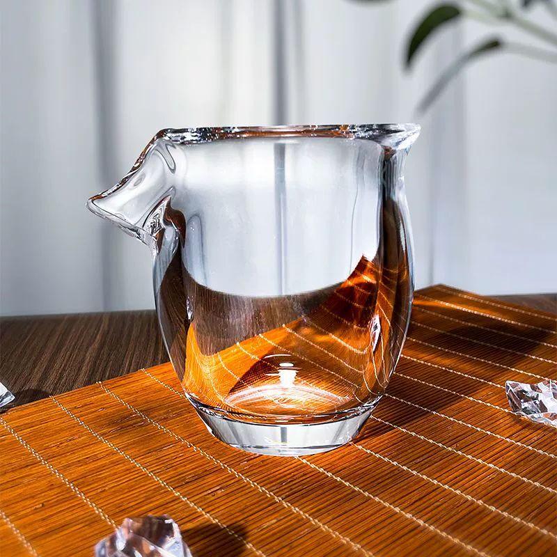 Handmade Donghai Natural Crystal Tea Fairness Cup Set