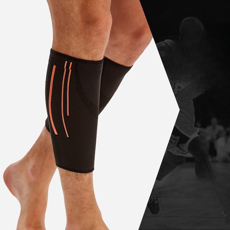 

Спортивная защита икр для мужчин, защита ног в становой тяге, защита ног, компрессионный рукав для бега, антидеформационный марафон, теплая осень и зима M