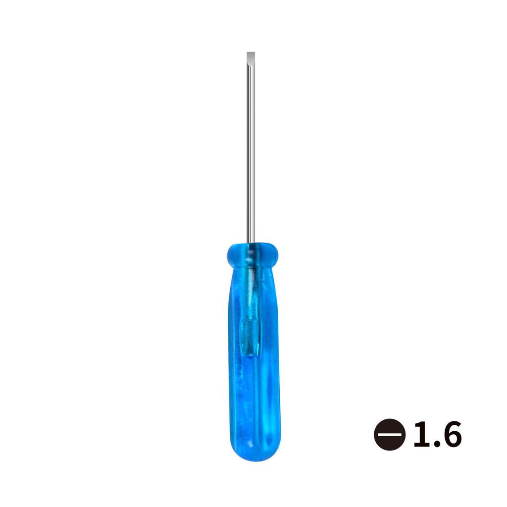 Mini 45mm Crystal Blue Handle Screwdriver for Mobile Phone Repair and Toys