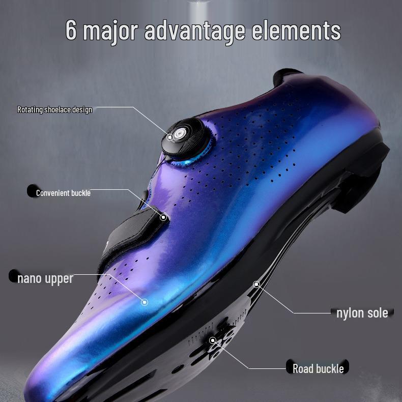 Spring/Summer Men's & Women's Clipless Mountain & Road Cycling Shoes with Hard, Wide Soles