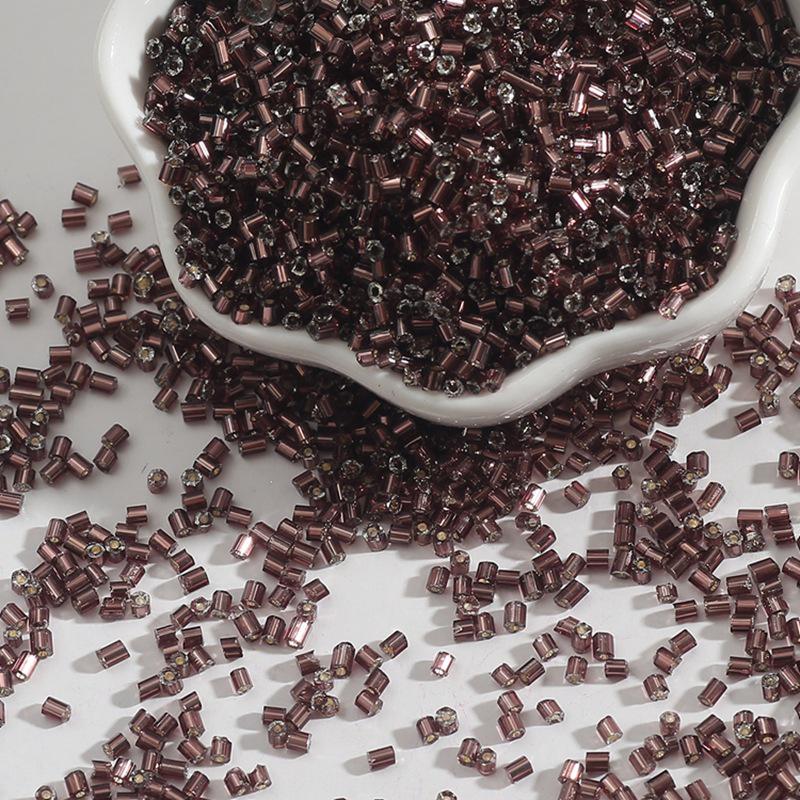 DIY Handgemachte Perlen-Haarnadel: Kreuzstich Glasperlen, Versilbertes Zubehör für Hochzeitskleid/Tasche