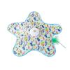 Hot Cat Toys Interactive Hide and Seek Cat Toy Motion Activated Moving Toy with Squeaky Concealed Feather Kitten Teaser with box