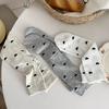 Ladies Spring and Summer Thin Love Wooden Ear Side Lovely Boneless In The Tube Pile Pile Cotton Socks