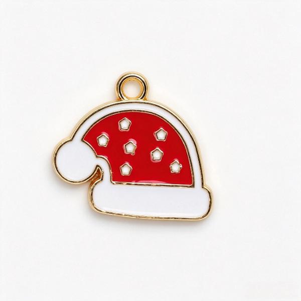 Christmas Snowman and Tree DIY Enamel Pendant Accessories