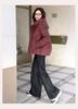 2025 Winter Plus Size Women's Hooded Cotton Jacket - Short, Thick, Loose Korean Style Outerwear