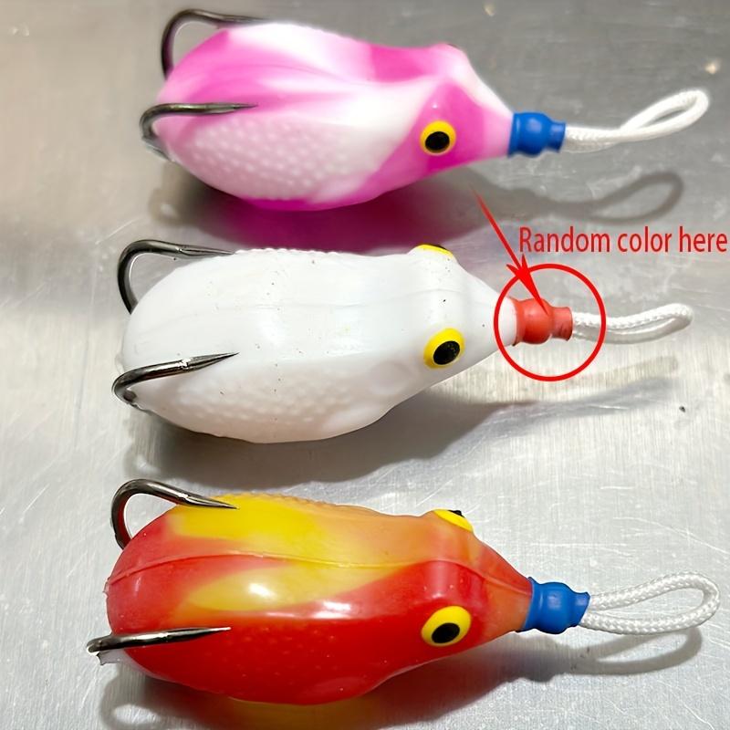Silicone Topwater Frog Jigs, Colorful Rock Crawfish Crankbaits, Weedless Freshwater Soft Baits