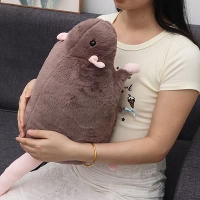 Creative 30/45/90cm Mouse Doll Cartoon Plush Flower Branch Rat Doll Oversized Soft Animal Figure Kids Gift Birthday