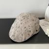 2026 Spring New Retro Printing Forward Hat Women Fashion Trend Casual Thin Temperament Beret Cap