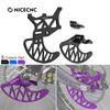 NICECNC Front Rear Brake Disc Guard & Front Fork Leg Guards For Surron Light Bee X S L1E For Segway X160 X260 Electric Dirt Bike