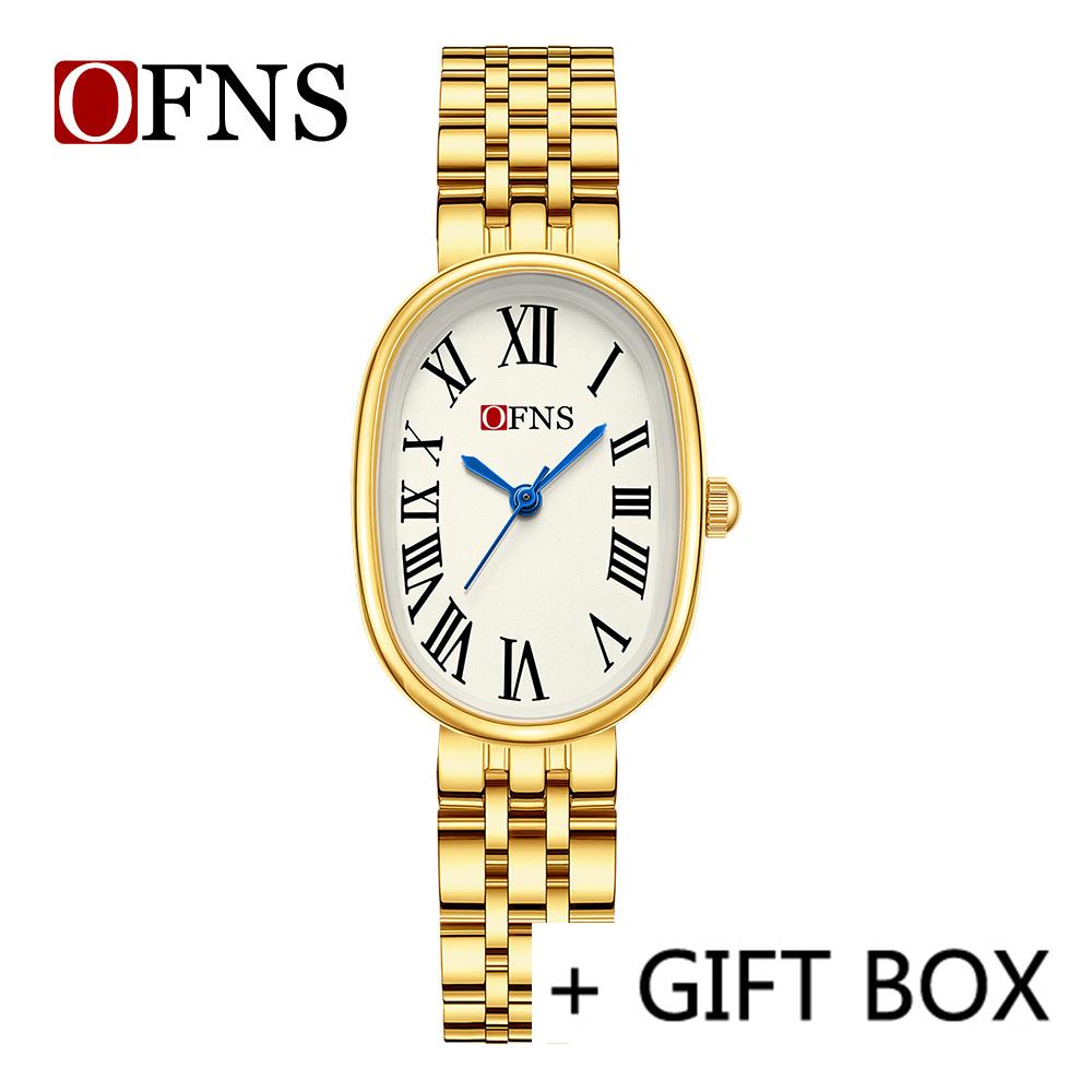 OFNS 1532 Casual Women Watch Top Brand Luxury Business Waterproof Female Clock Quartz Original Lady Girl Wristwatch