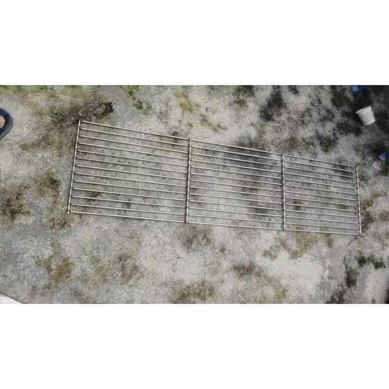 Yuzhuxun Stainless Steel Rectangular BBQ Grill Mesh with Feet
