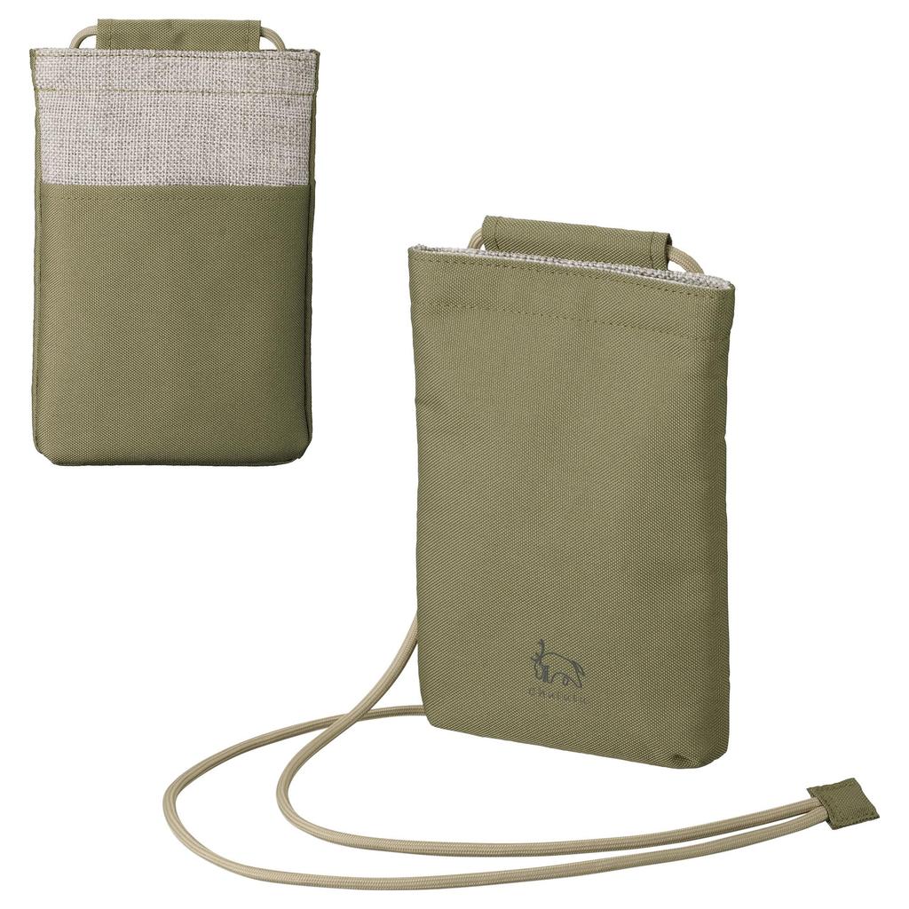HAKUBA Chululu Mini Shoulder AZ Crossbody Wallet Smartphone Shoulder 4977187001846 Pouch, Olive, Lightweight, Pouch, Bag, AMZSCH-MSPOV