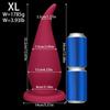 Thick Huge Fox Tail Butt Plug for Men Women, Large Anal Plug with Flared Base, Silicone Anal Stretcher for Adult Beginners and Advanced Players