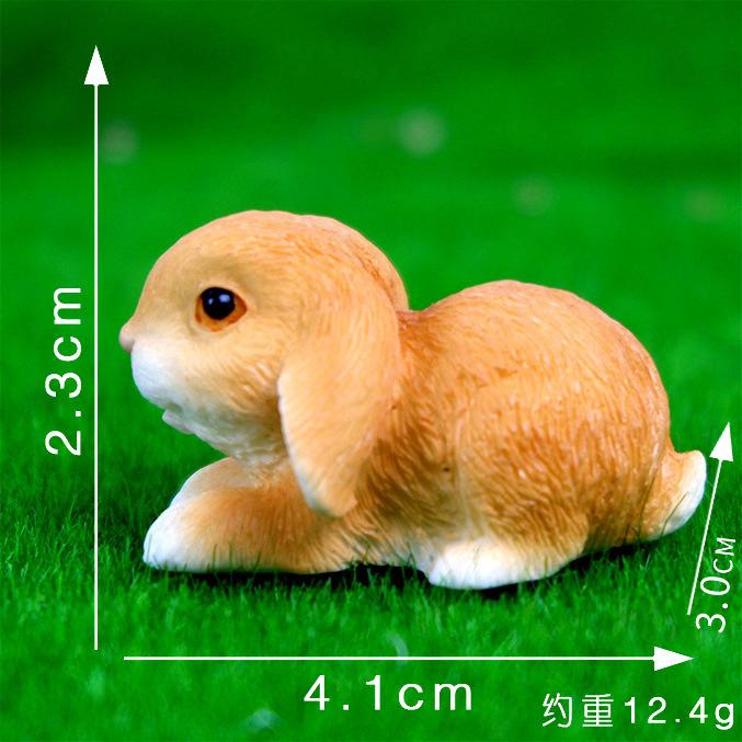 

Mini Figurine Owl Bird Squirrel Goose Rabbit Dog Figurines Miniature Craft Fairy Garden Decoration Room Home Decor Ornament