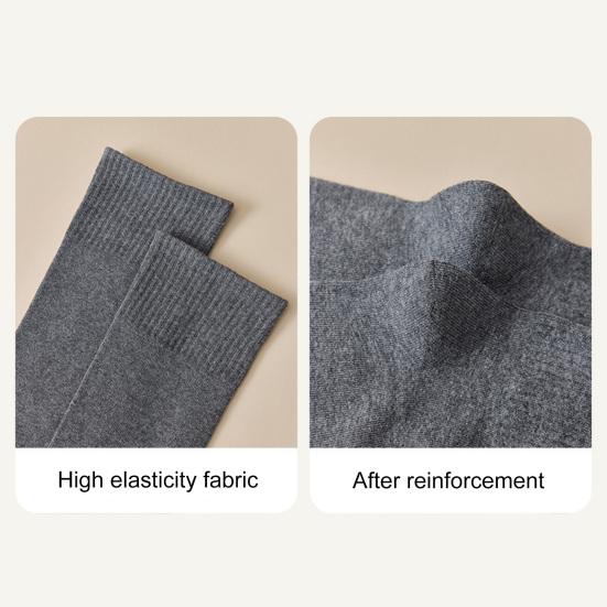 Damen Oberschenkelhohe Socken Dehnbare Gerippte Überknie-Socken Selbsterwärmende Atmungsaktive Stiefelstrümpfe für Dating Party Streetwear