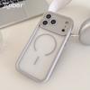 Matte Clear For Magsafe Magnetic Phone Case For iPhone 17 Air 16 15 14 13 12 11 Pro Max Plus Heat Dissipation Frame Cover
