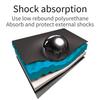 ELECOM Gadget Large Shock Gadget Black Pouch, Capacity, Absorbing, Bag-in-Bag, Case, BMA-GP07BK