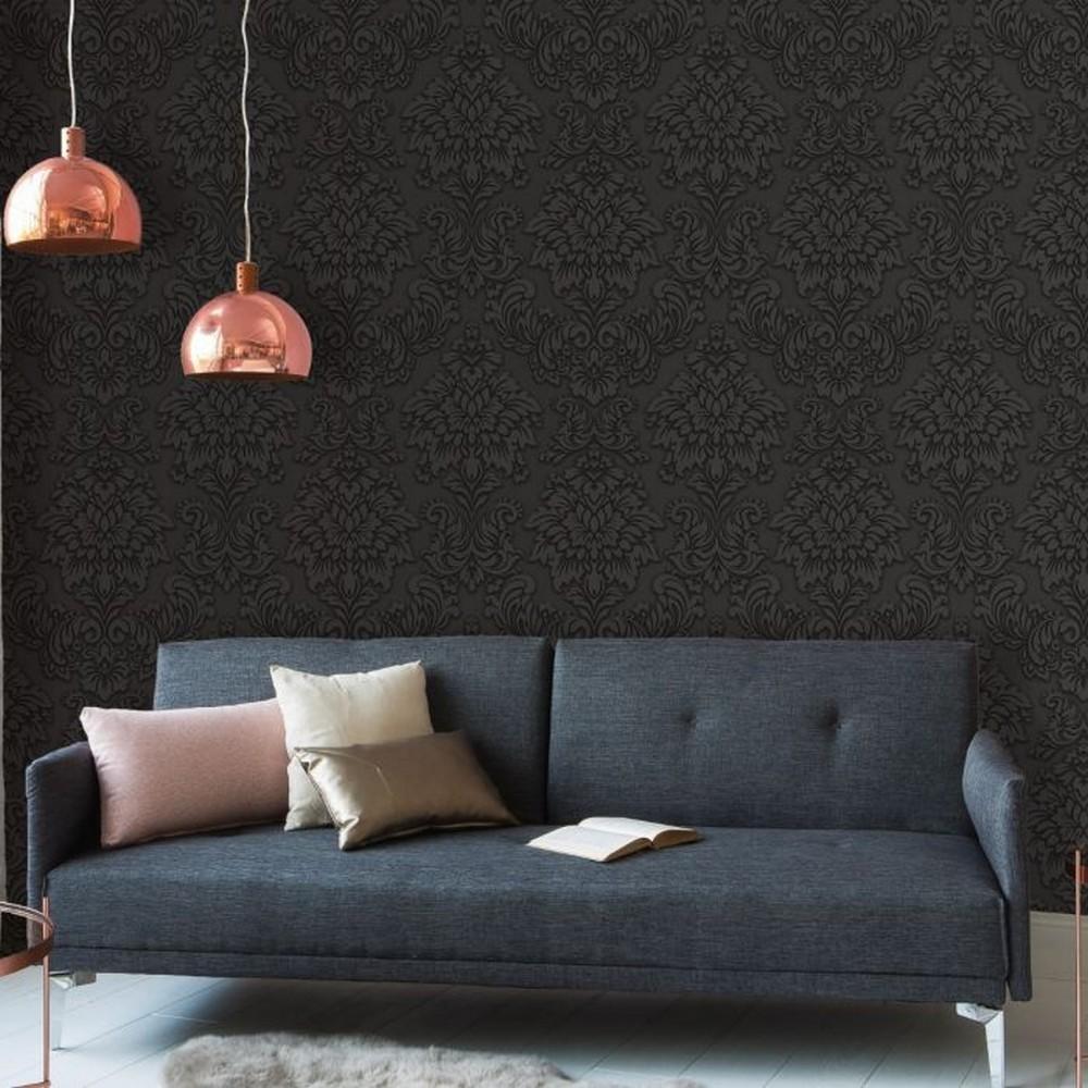 Tapet texturat AS Creation Lizzy London baroc