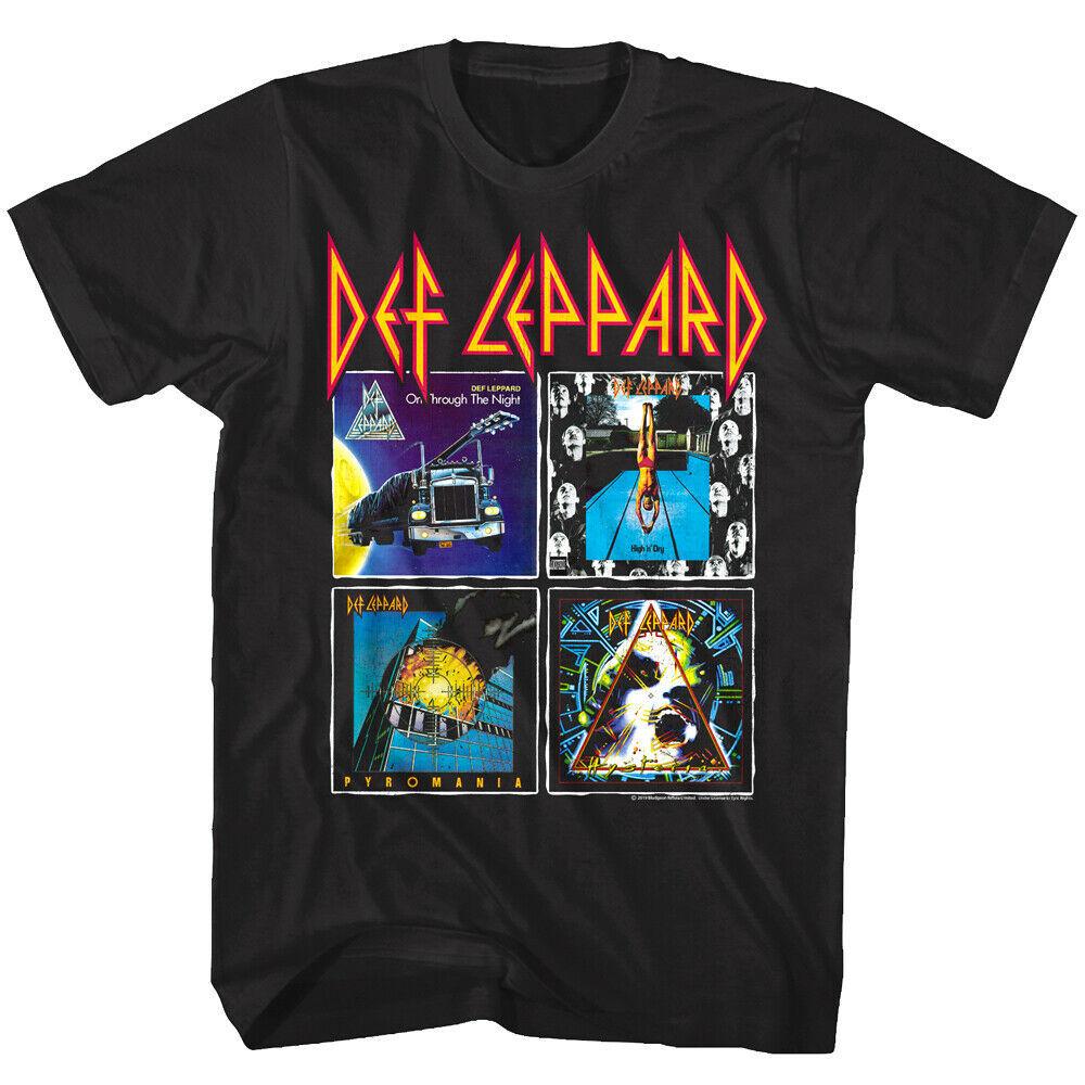 Def Leppard ADRENALIZE 1992 World Tour T-shirt Let's Get Rock Men Women Oversized Short Sleeve Streetwear Hip Hop Female Male Clothing