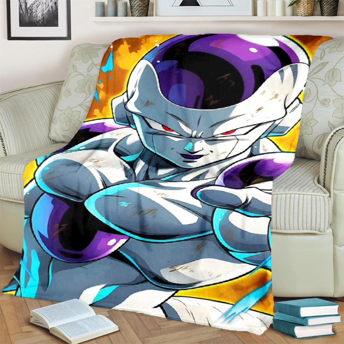 

Cozy Dragon Ball! Print Blanket Warm Flannel for Bedrooms, Sofas, Beds, Chairs, Picnics, Travel 75x90cm