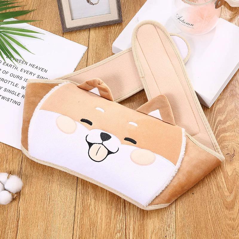 Hot Water Bag Water Injection Waist Supporter Thickened Fleece Cute Can Intervene Hot Compress Warm Belly Warm Palace Hot-Water Bag Hand Warmer