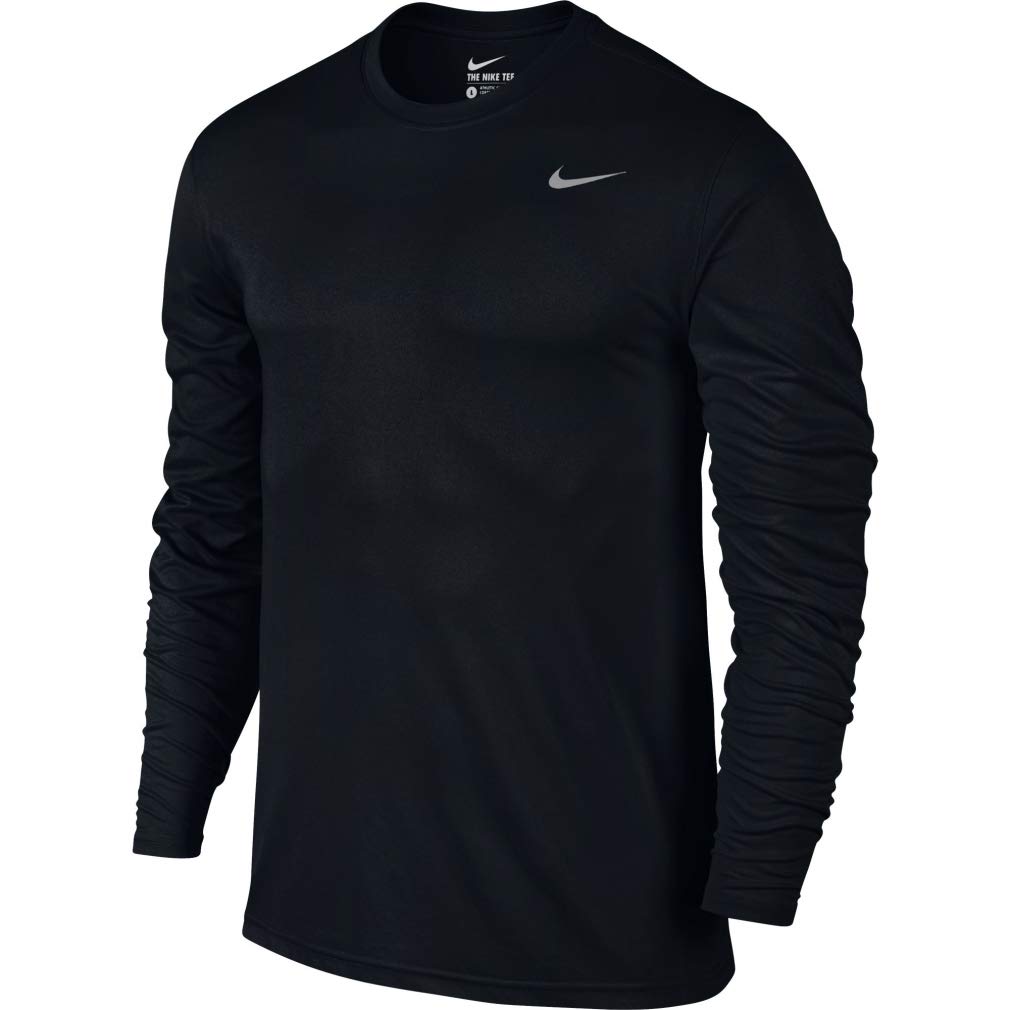 Nike Legend Długi Rękaw 718838 Rozmiar 2XL Koszulka Dri-FIT, Czarny/Czarny, 010,