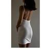 2023 Summer Women's Sling Sexy Backless Bodycon Long Dress