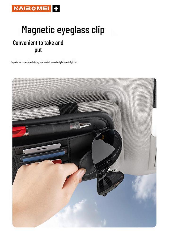 BYD Yuan Pro/Plus Auto-Sonnenblenden-Brillenclip: Multifunktionales Aufbewahrungs- & Dekorationszubehör
