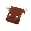Leather Canvas Collapsible Foraging Bag For Storing Tools And Equipment