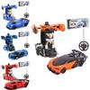 2 In 1 Remote Control Transforming Robot Car For Kids