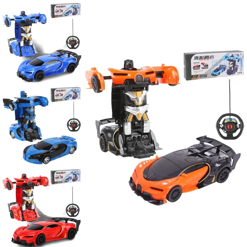 2 In 1 Remote Control Transforming Robot Car For Kids
