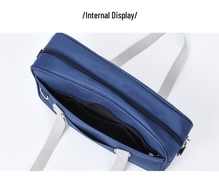 JK Canvas Color Block Shoulder Bag for Female Students - Japanese College Handbag